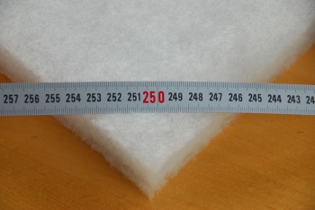 Volumenvlies Meterware ca. 30mm dick Breite 2,50m