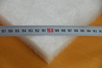 Volumenvlies Meterware ca. 30mm dick Breite 1,50m
