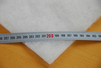 Volumenvlies Meterware 10mm dick Breite 2,00m